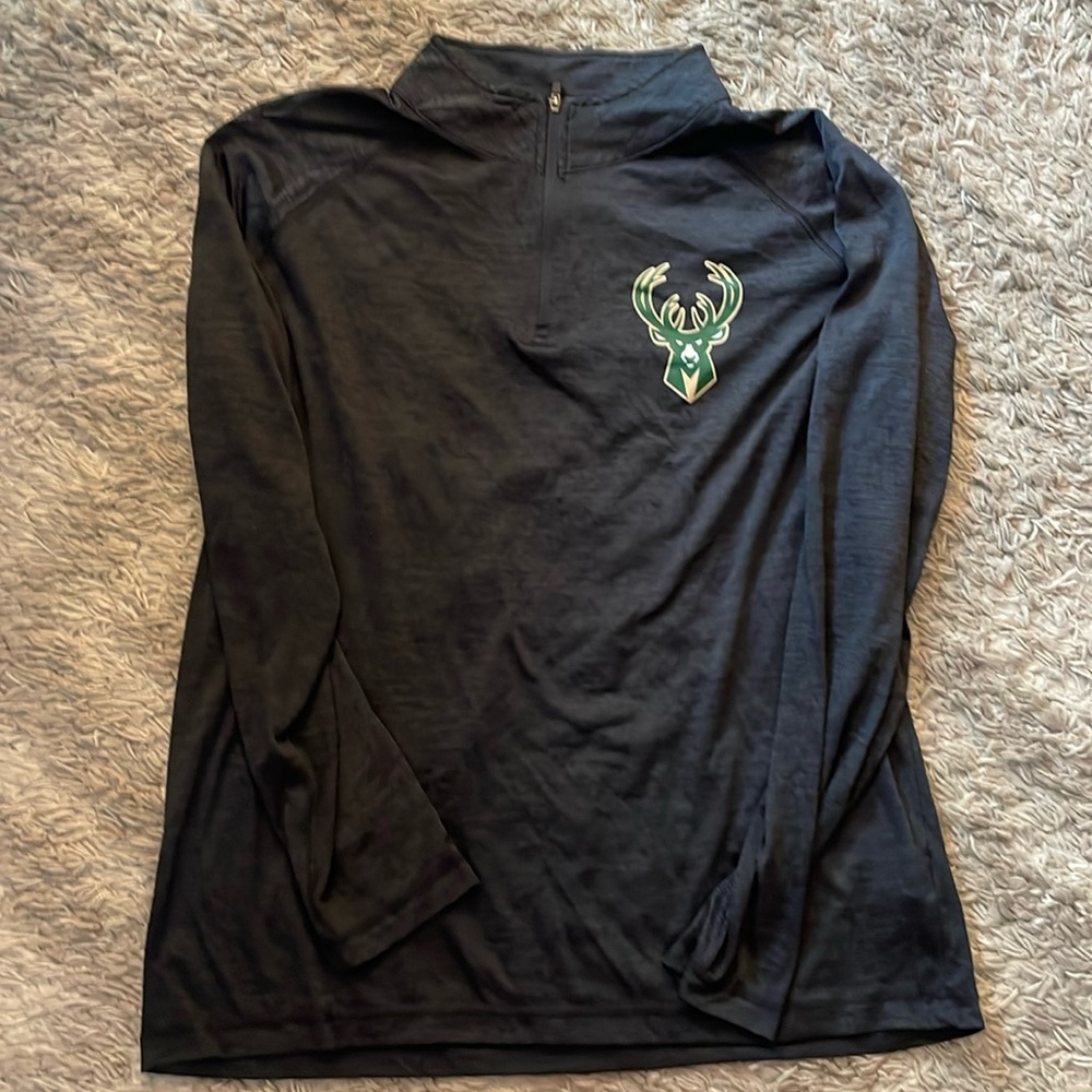 NBA Bucks Quarter zip